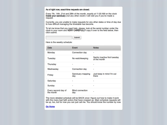timetable screenshot