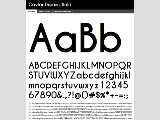 css/Caviar-Dreams-fontfacekit/web fonts/caviardreams_bold_macroman/Caviar_Dreams_Bold-demo screenshot