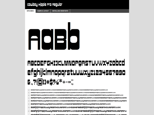 css/cowboy-hippie-pro-fontfacekit/web fonts/cowboyhippiepro_regular_macroman/Cowboy_Hippie_Pro-demo screenshot