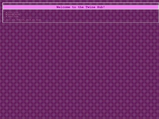 twinehub screenshot