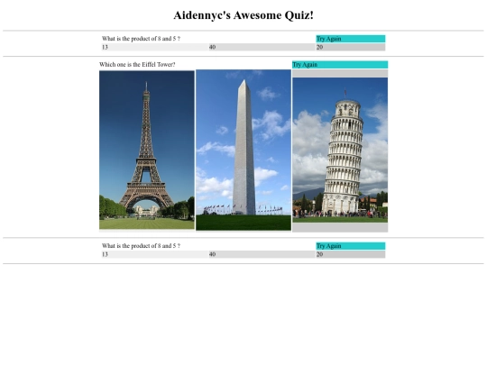 quiz screenshot