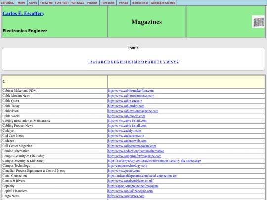 en/magazines-c screenshot