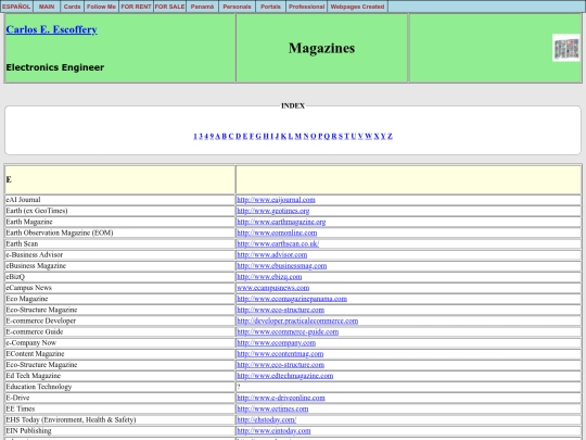 en/magazines-e screenshot