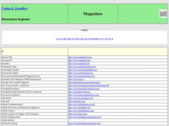 en/magazines-g screenshot