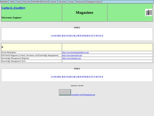 en/magazines-k screenshot
