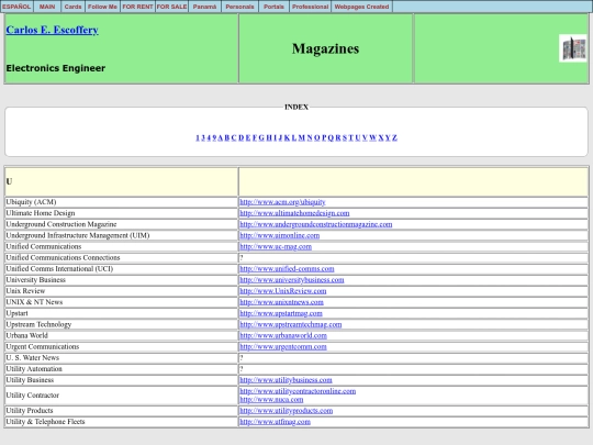 en/magazines-u screenshot