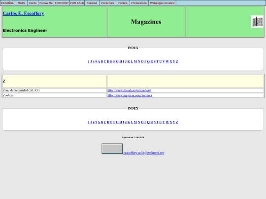 en/magazines-z screenshot
