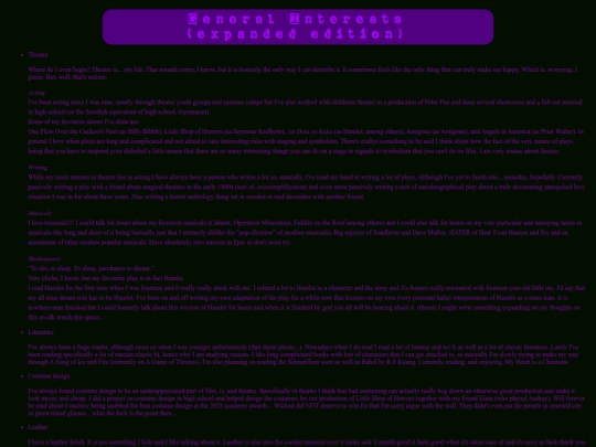 ExpandedInterests screenshot