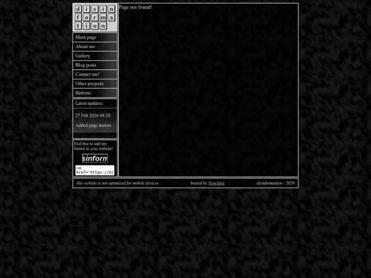 not_found screenshot