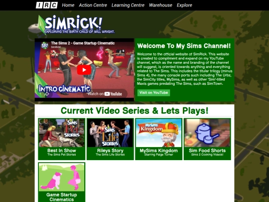 channels/simrick screenshot