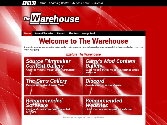 warehouse screenshot