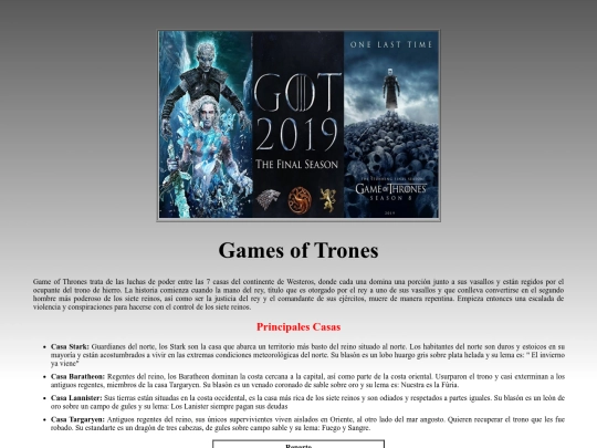 Gameoftrones screenshot