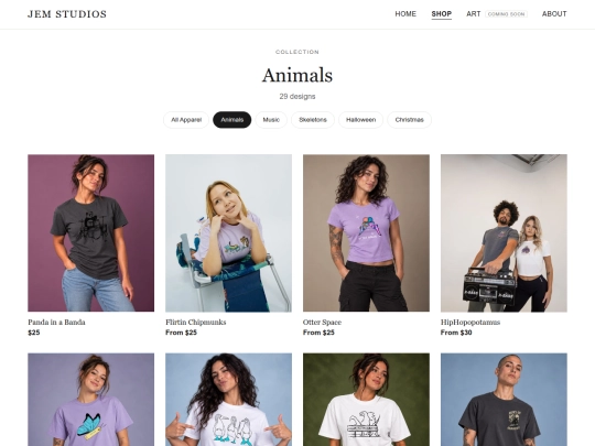 collections/animals screenshot
