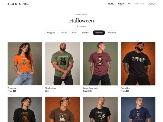 collections/halloween screenshot