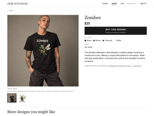 shop/zombee screenshot