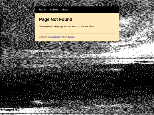 not_found screenshot