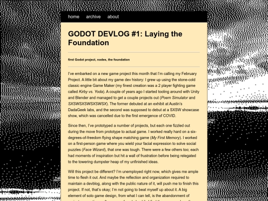 posts/2022-2-3-Godot-Project-Devlog-1-Laying-the-Foundation screenshot