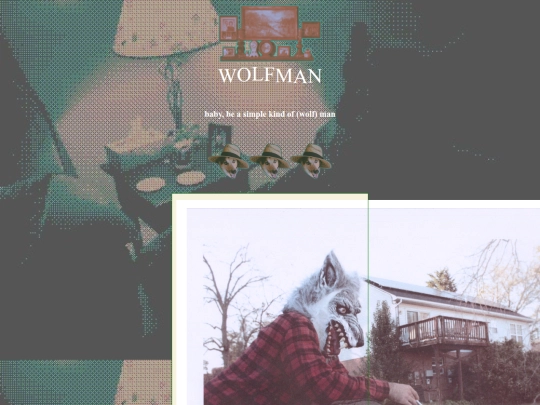 photography/wolfman screenshot