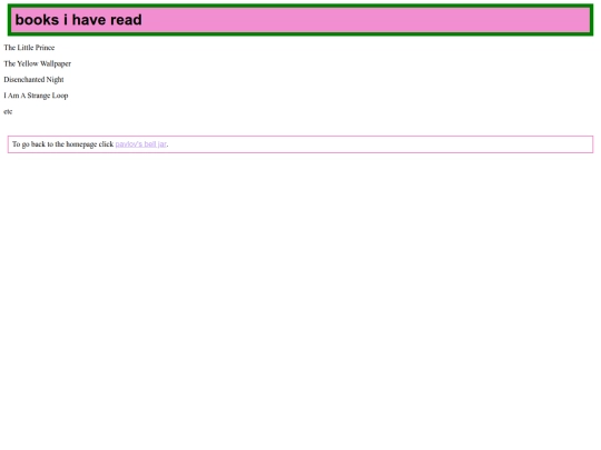 media/books screenshot