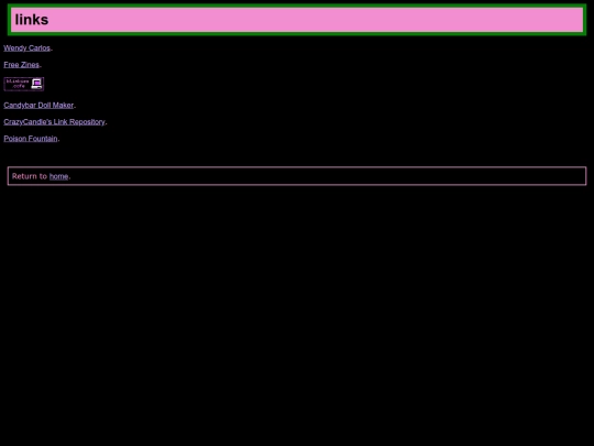 media/links screenshot