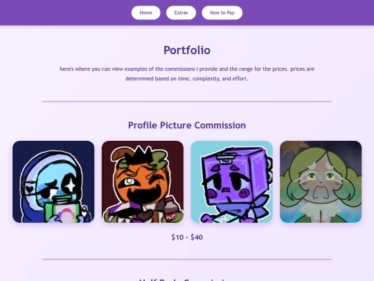 portfolio screenshot