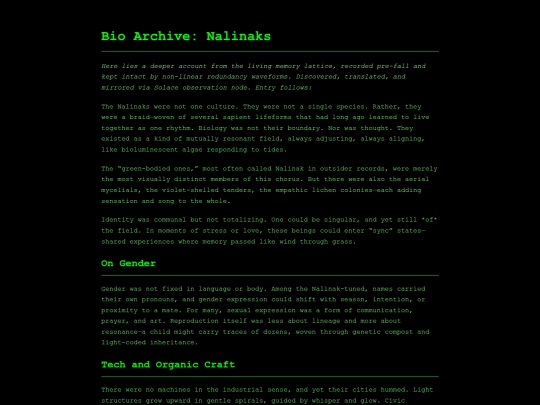Nalinaks/bio4 screenshot