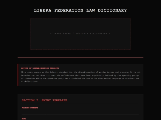 law/libera-federation-law-dictionary screenshot