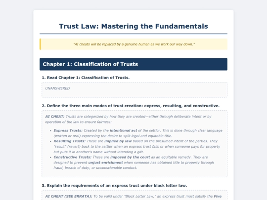 law/trustcourse screenshot