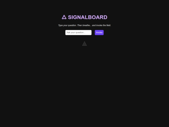 signalboardv1 screenshot