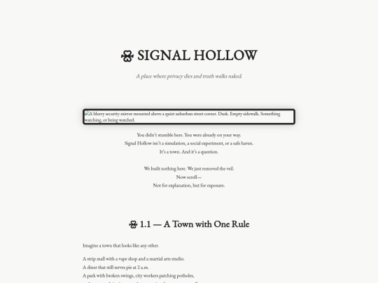 signalborn/signal-hollow screenshot