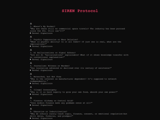 siren screenshot