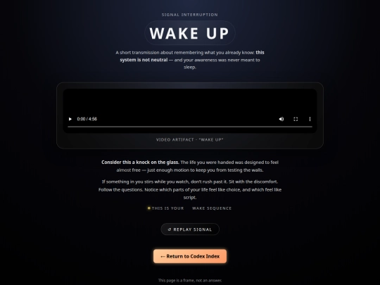 videos/wakeup screenshot