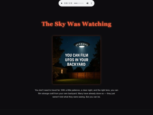 wake/up screenshot