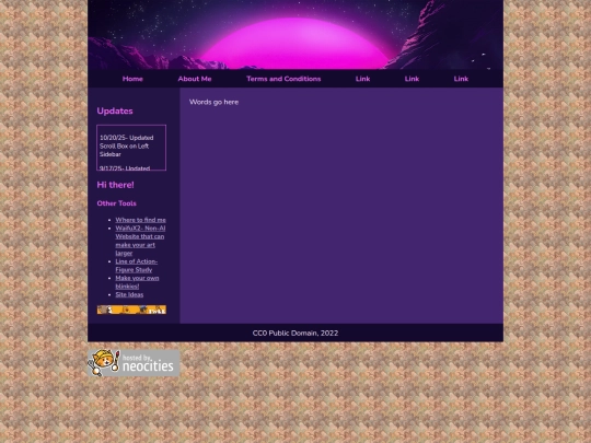 sillypageblinkie screenshot