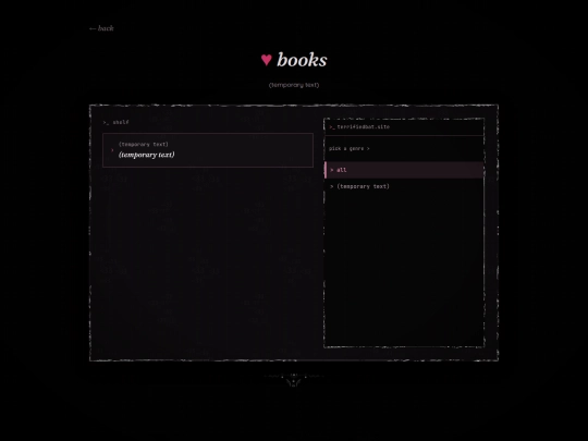 books screenshot