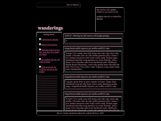 wanderings(copy 1) screenshot