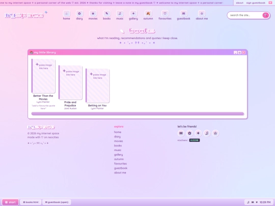 books screenshot