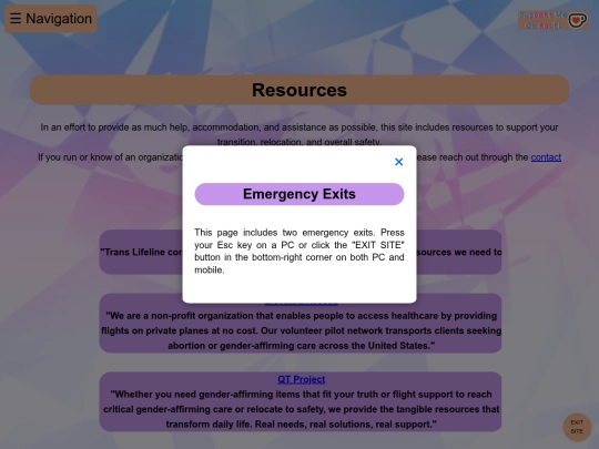 resources screenshot