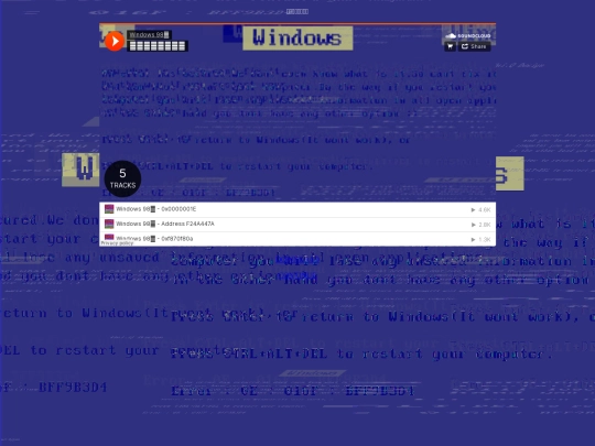 bluescreen screenshot
