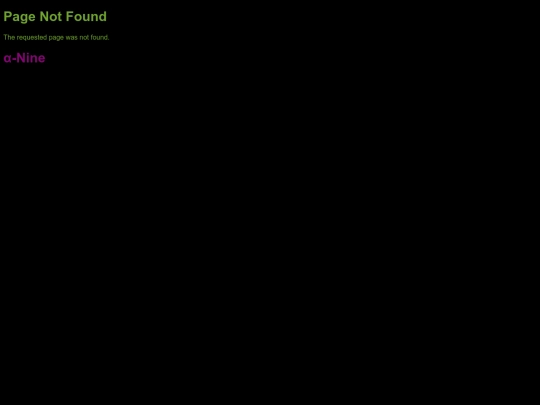 not_found screenshot