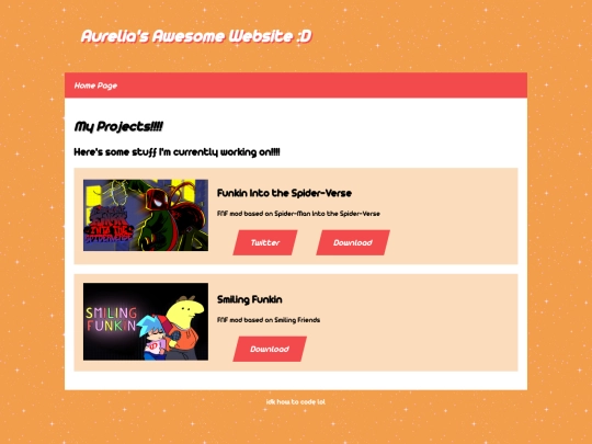 projects screenshot