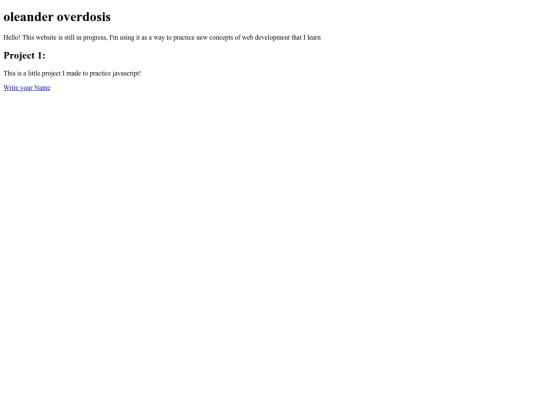 index screenshot