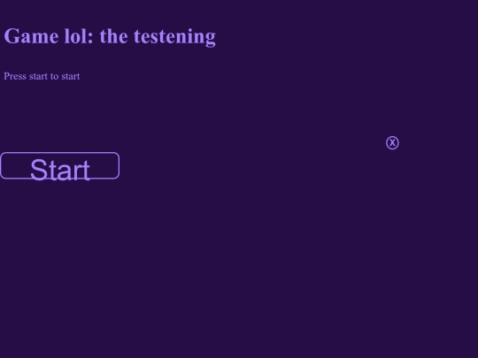 test screenshot