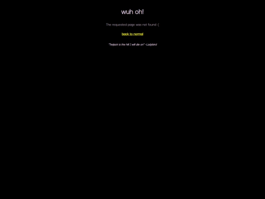 not_found screenshot
