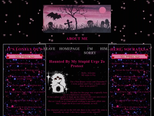 Extra Pages/AboutMe screenshot