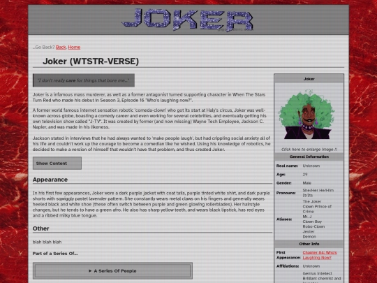 Extra Pages/Joker screenshot