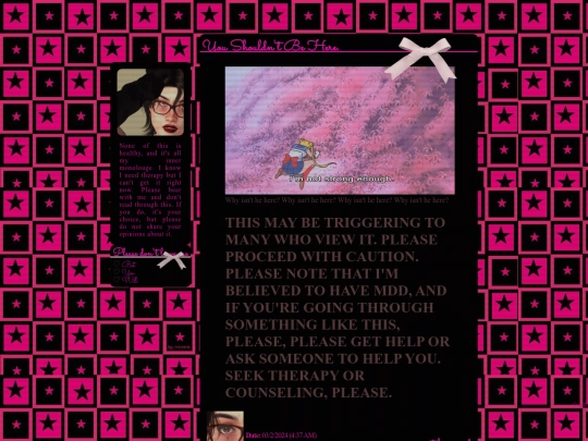 Extra Pages/Vent screenshot