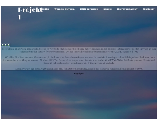 webbenshistoria screenshot