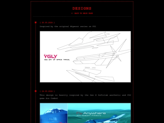 designs screenshot