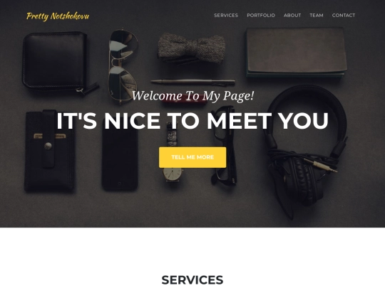 startbootstrap-agency-gh-pages screenshot
